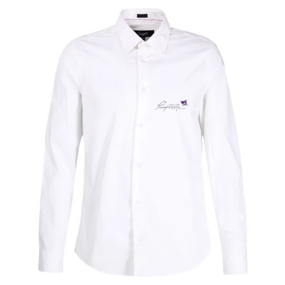 Camisa Blanca con Bordado a Color